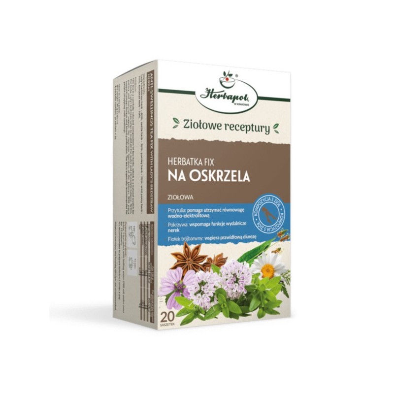 Herbapol Herbatka Fix Na Oskrzela ziołowa 20 sasz.
