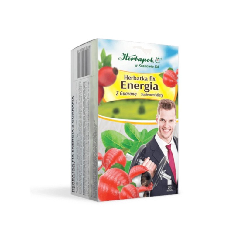 Herbapol Herbatka Fix Energia z Guaraną 20 sasz