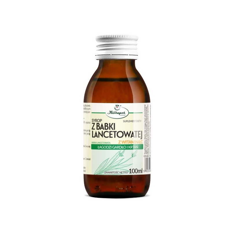 Herbapol Syrop z Babki Lancetotowanej 100 ml