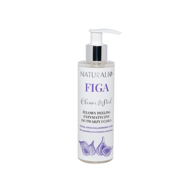 Naturalis Figa Żelowy peeling do twarzy 200