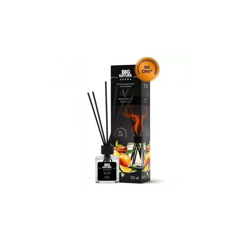 Big Nature Dyfuzor Zapachowy Pomarańcza 50 ml