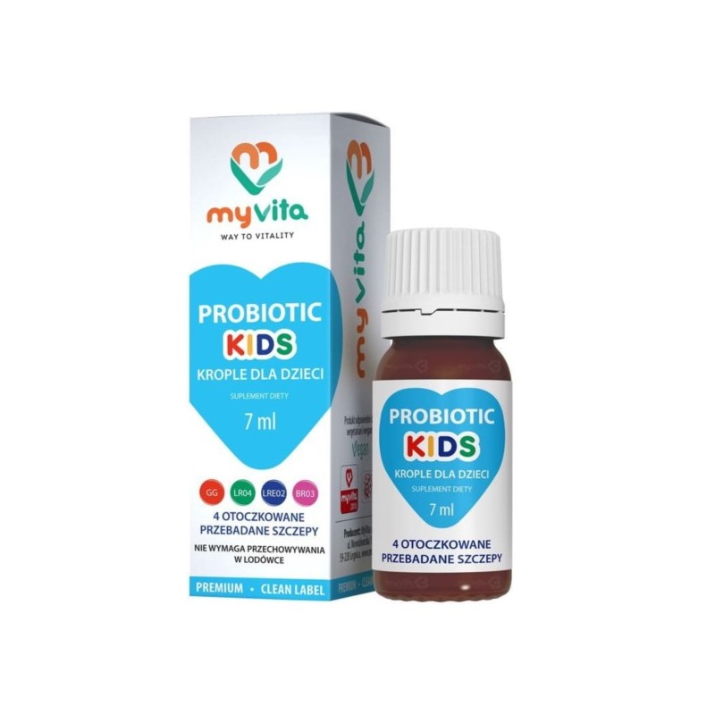 Myvita Probiotic Kids krople 7 ml