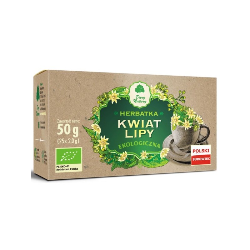 Dary Natury Lipa kwiat 25X2G Gorączka
