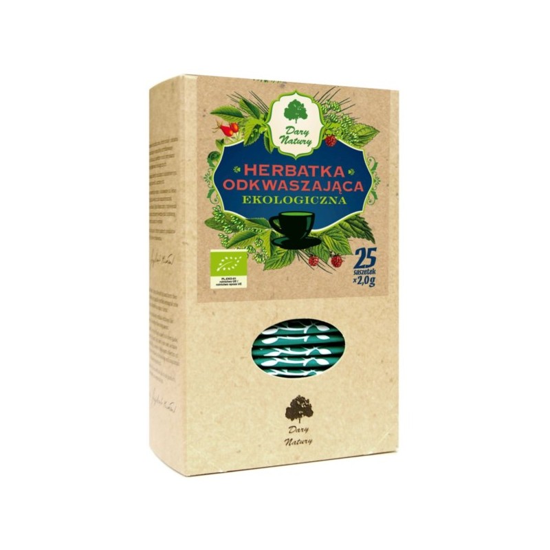 Dary Natury Herbata Odkwaszająca Eko 25X2G