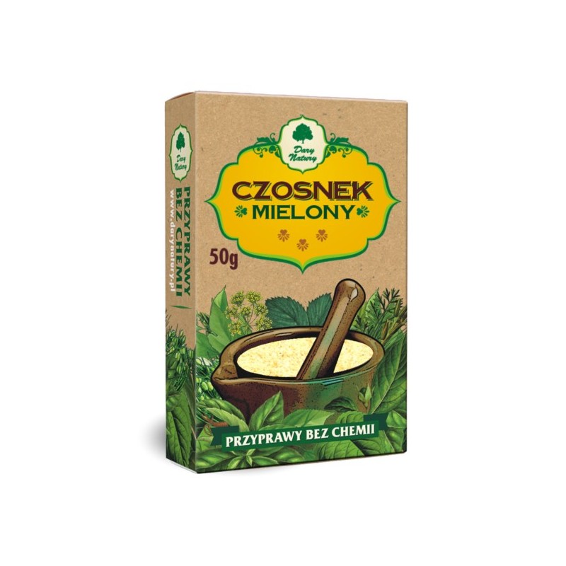 Dary Natury Czosnek Mielony 50G