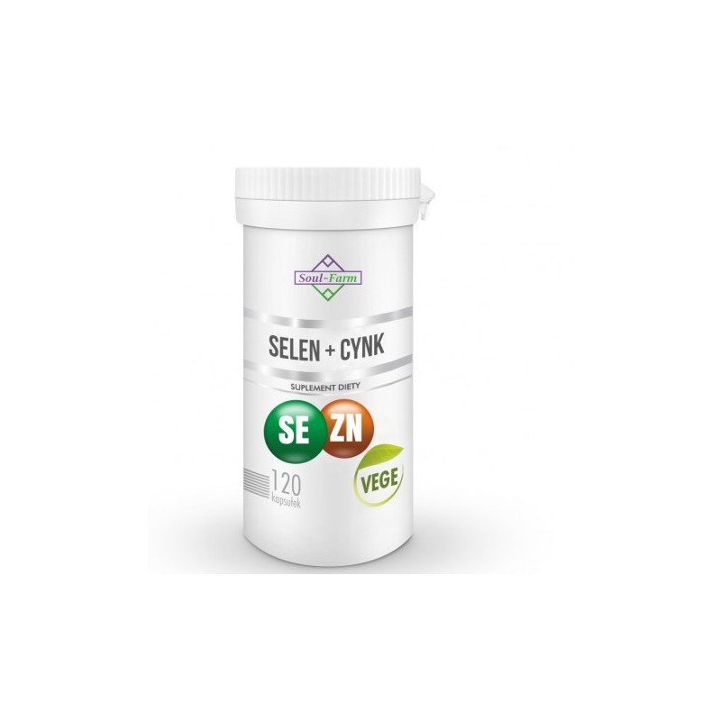 Soul Farm Premium Selen Cynk 120 vege k.