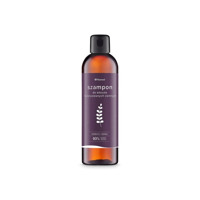 Fitomed Szampon włosy ciemne 250 g herbata i henna