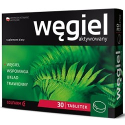 Colfarm Węgiel Aktywowany 30 Tabl.