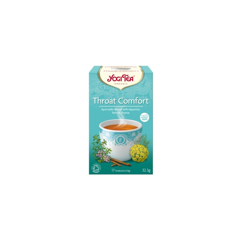 Yogi Tea Herbata Throat Comfort Bio 17X1,9 G