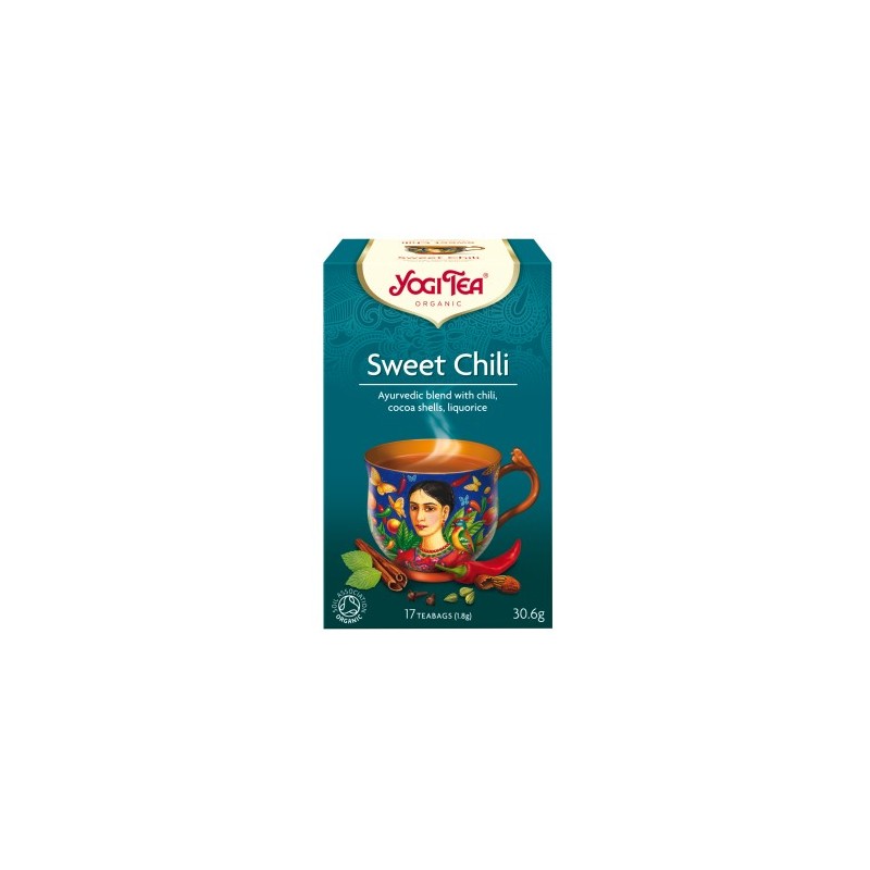 Yogi Tea Herbata Sweet Chili Bio 17X1,8 g z Chili