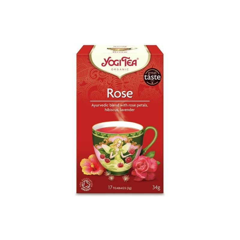 Yogi Tea Herbata Rose Bio 17X2 G Różana