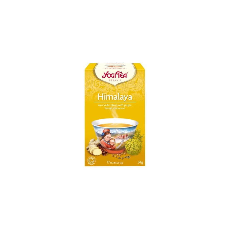 Yogi Tea Herbata Himalaya Bio 17X2 G Z Imbirem