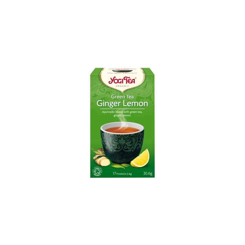 Yogi Tea Herbata Green Tea Ginger Lemon Bio17X1,8G
