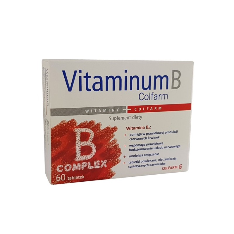 Colfarm Vitaminum B Complex 60 Kaps.
