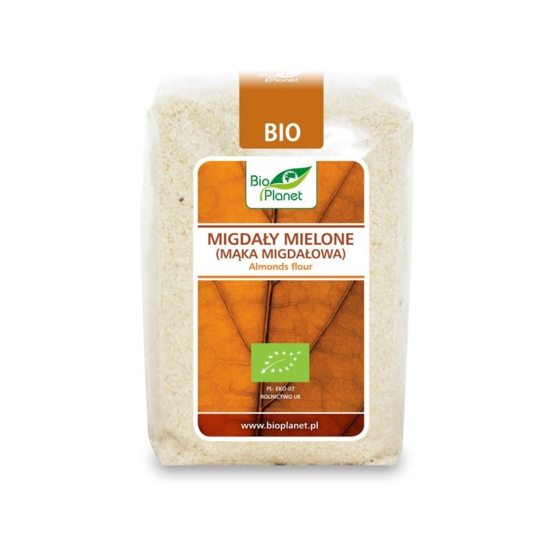 BIO PLANET Mąka migdałowa BIO 250g