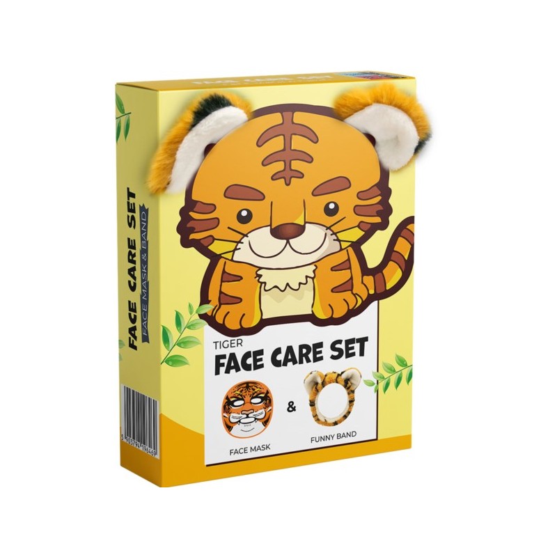 Mondsub zestaw wygładzająca maska do twarzy opaska