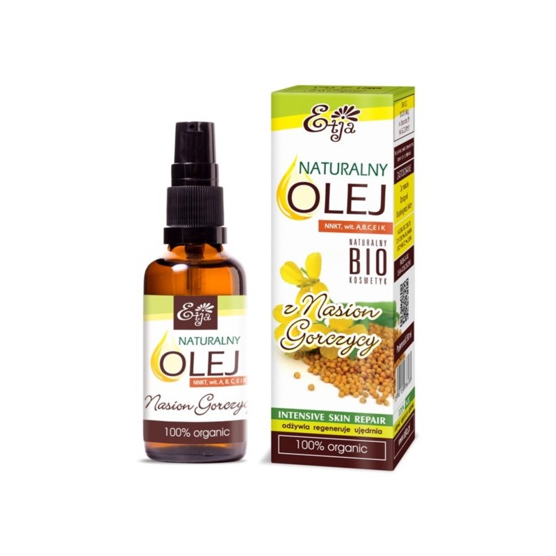 Etja Olej z Nasion Gorczycy 50 ml