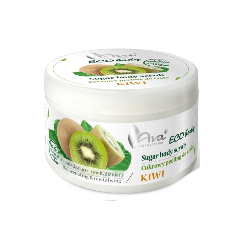 AVA Eco body Cukrowy peeling do ciała 250 g