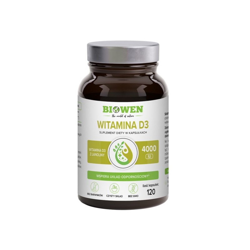 Biowen Witamina D3 4000 120 k