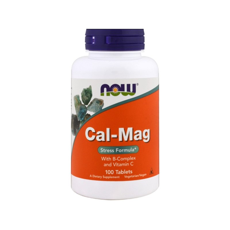 Now Foods Cal Mag Stress Formula 100 T