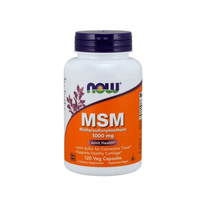 Now Foods MSM Metylosulfonylometan 120 kapsułek