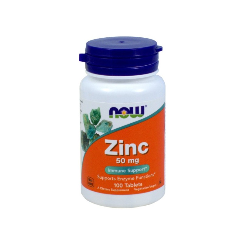 Now Foods Cynk 50Mg 100 T