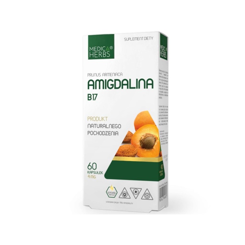 Medica Herbs Amigdalina B17 60 k