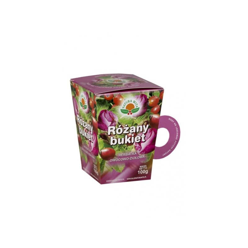 Natura Wita Herbata Różany Bukiet 100G Z Ziołami