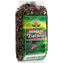 Natura Wita Herbata Zielona Z Płatkami Róży 100G