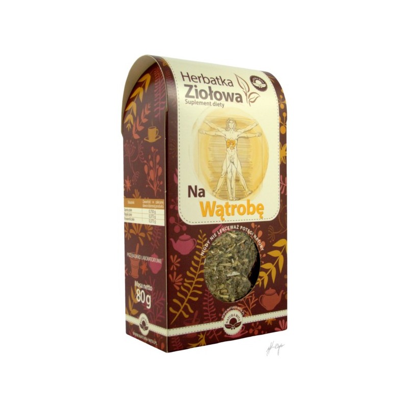 Natura Wita Herbata Ziołowa Na Wątrobę 80G