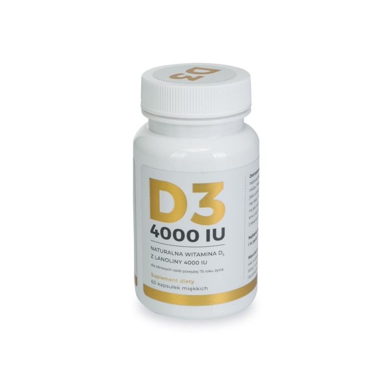 Visanto Witamina D3 Z Lanoliny 4000Iu 60 Kaps