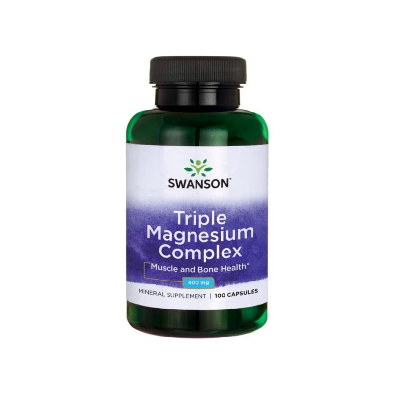 Swanson Triple Magnesium Complex 400 Mg 100 K