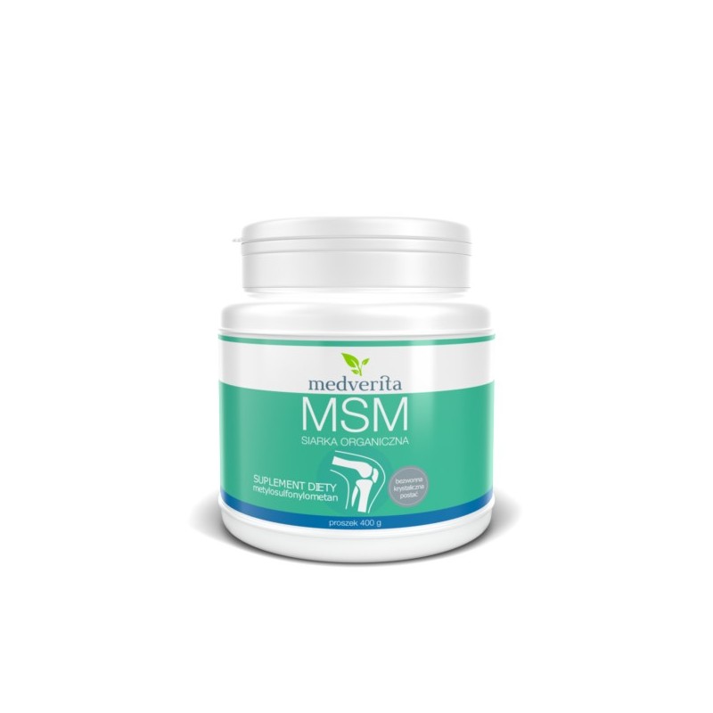 Medverita Msm Siarka Organiczna 400 g proszek