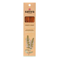 Sattva Naturalne Kadzidła Biała Szałwia 30G