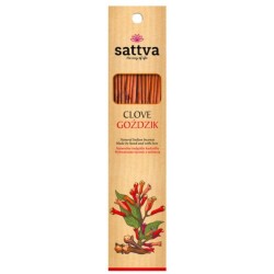 Sattva Naturalne Kadzidła Clove Goździk 30G