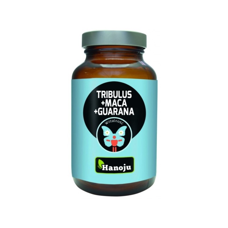 Hanojup Tribulus Maca Guarana 500 mg 90 K