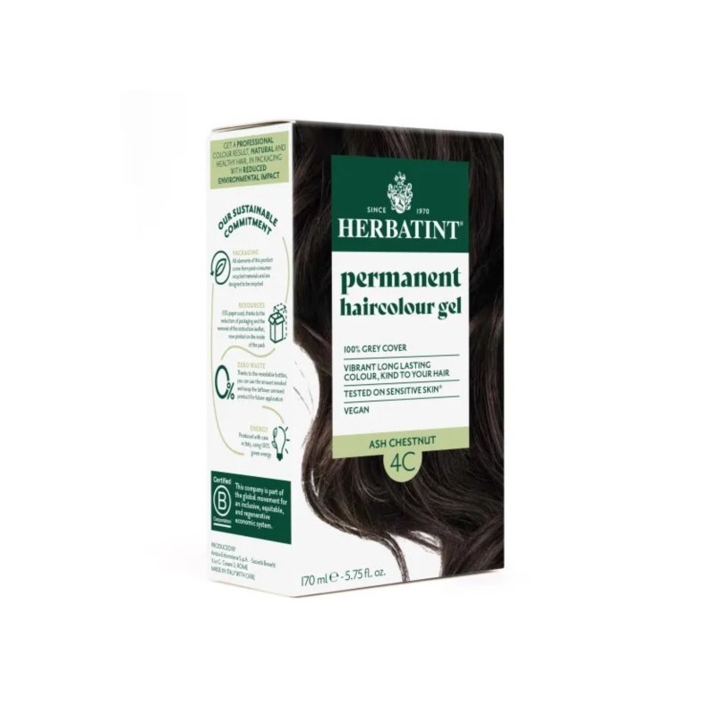 Herbatint Farba w żelu 4C Popielaty Kasztan 150 ml