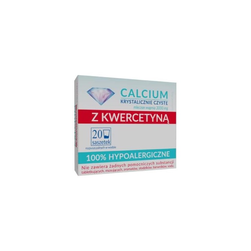 Uniphar Calcium z Kwercetyną 20 saszetek