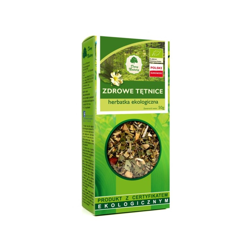 Dary Natury Herbatka Zdrowe tętnice  Eko 50G