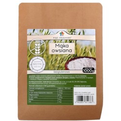 Pięć przemian Mąka Owsiana Bezglutenowa  BIO 1000g