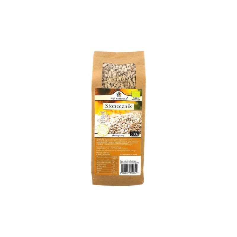 Pięć Przemian Słonecznik bezglutenowy BIO 500g