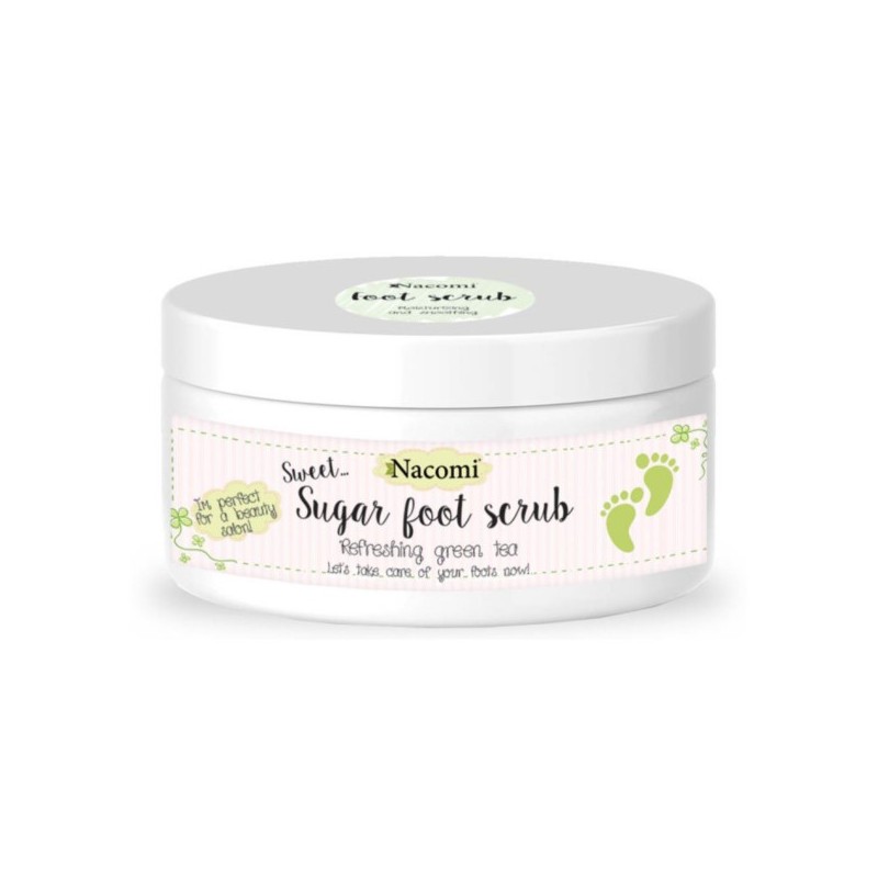 Nacomi Peeling do stóp Zielona Herbata 125 g