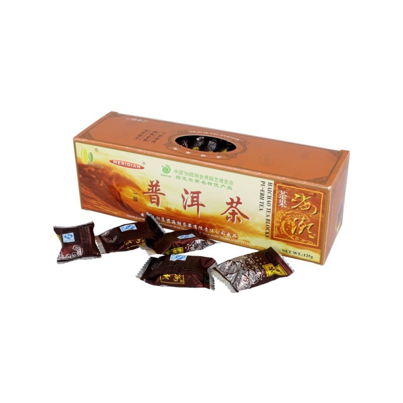 Meridian Herbata Pu-Erh Czerwona W Kostkach 125G