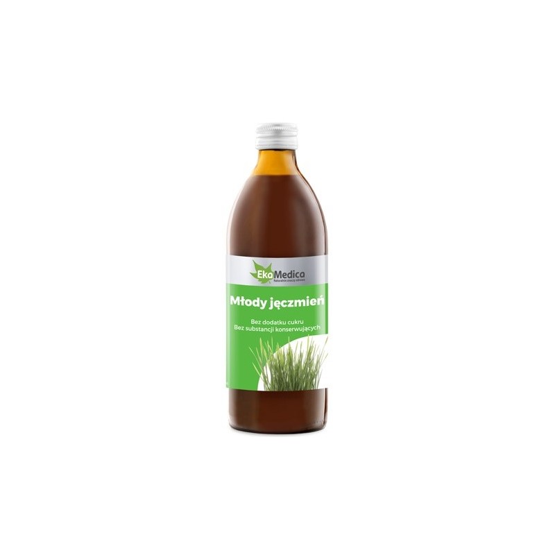 Ekamedica Młody Jeczmień Sok 500Ml