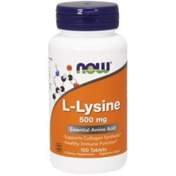 Now Foods L-Lizyna 500Mg 100 T