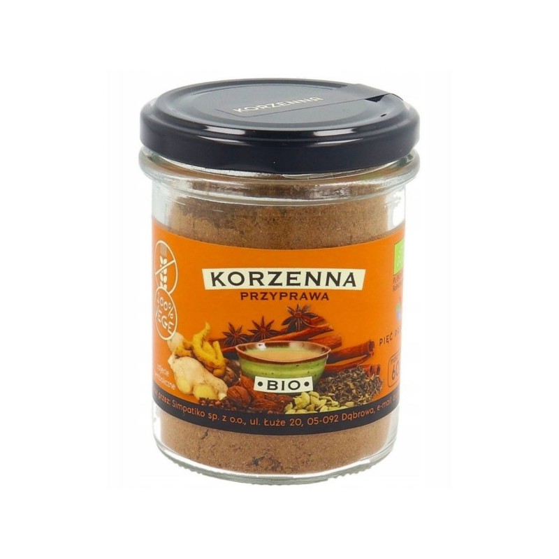Pięć Przemian Przyprawa korzenna BIO 60 g