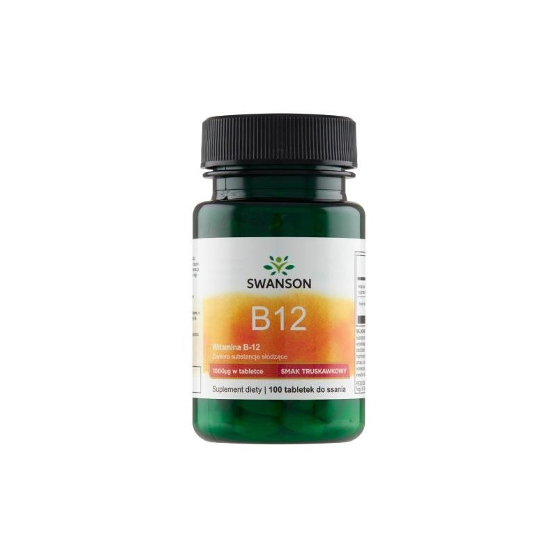 Swanson Witamina B12 1000 Mcg 100 Do Ssania