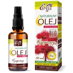 Etja Olej Rycynowy Bio 50Ml Wzmacnia Włosy