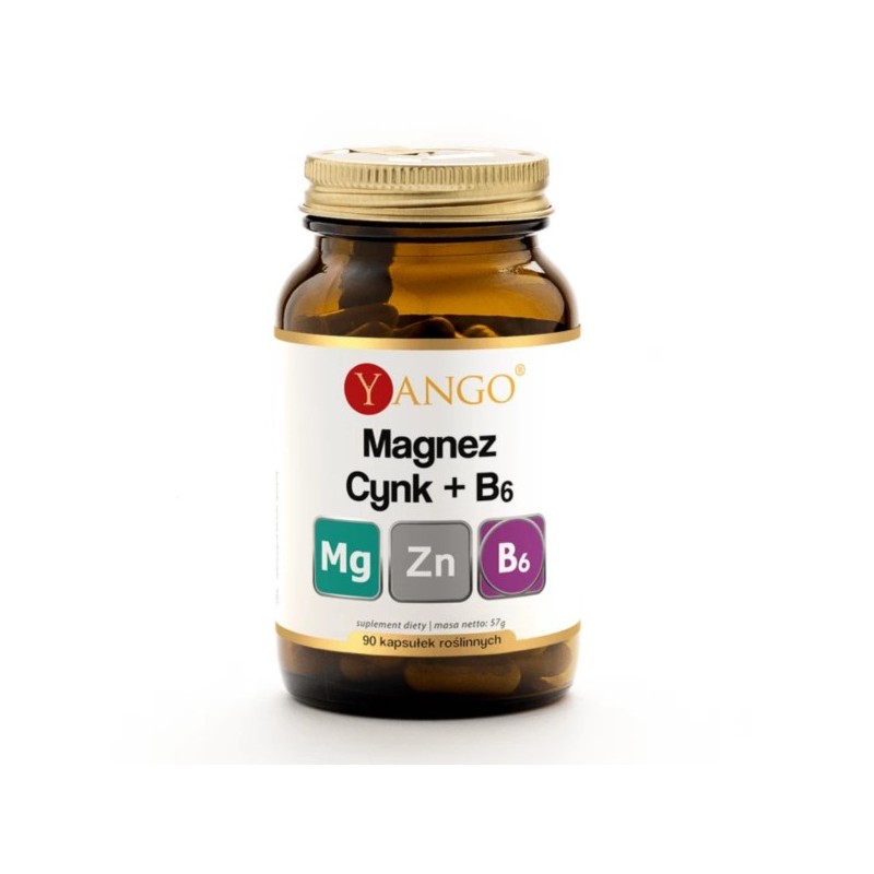 Yango Magnez Cynk B6 635 mg 90 k.