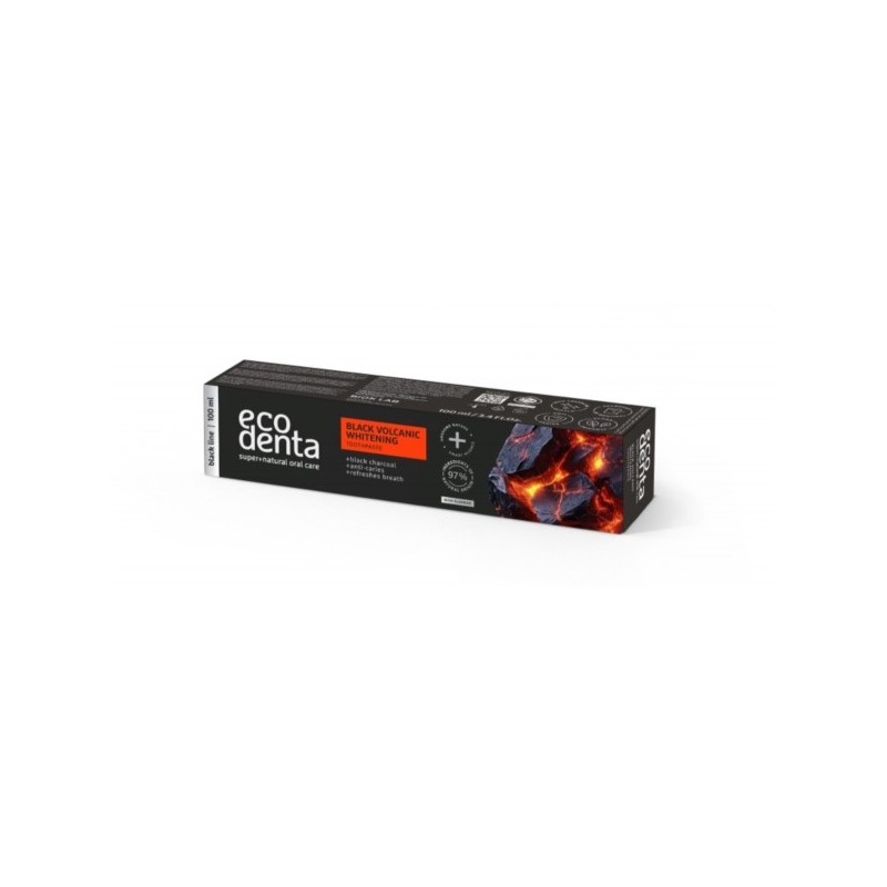 Ecodenta pasta do zębów czarna wulkaniczna  100ml
